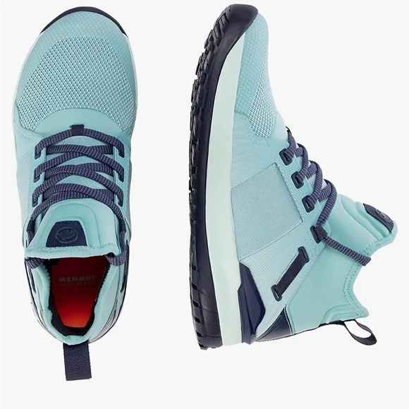 Mammut sz 7 Falera Mid-weight WP Casual or EU 38 2/3 frosty/Peacoat blue - Picture 2 of 15